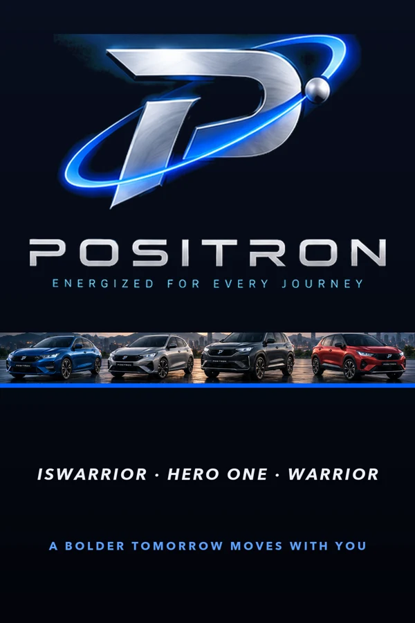 Positron's roadside ad