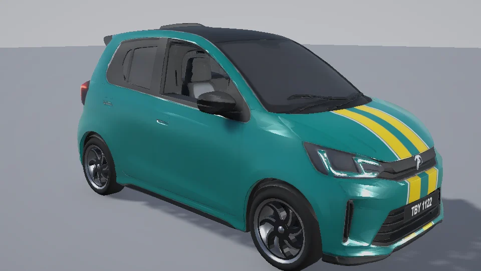 BAYU in Racing Stripes