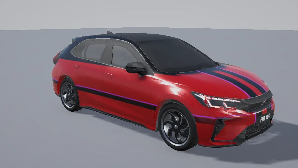 HANTU in Two-Tone GT