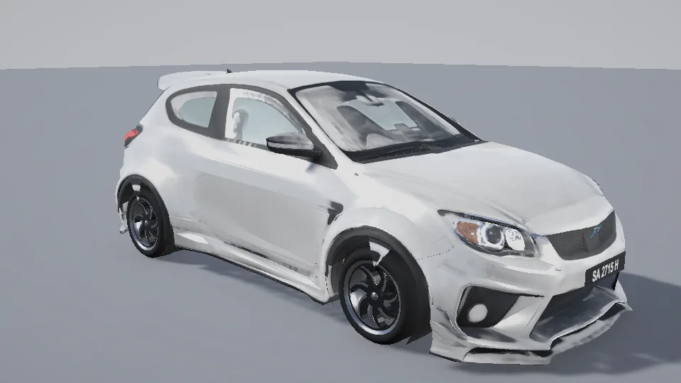HELANG in Solid White