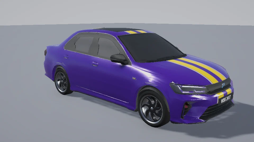 KILAT in Racing Stripes